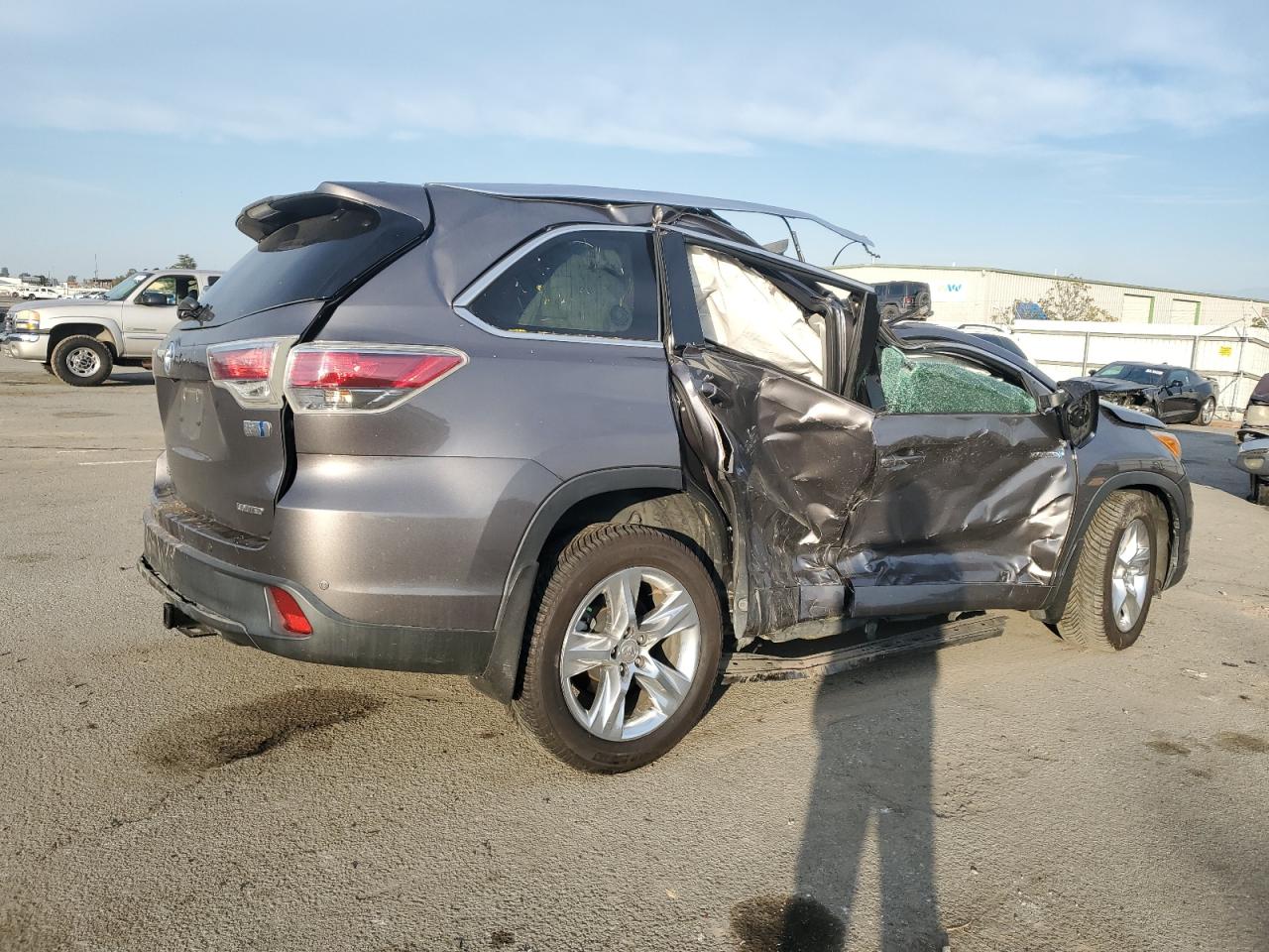 VIN 5TDDCRFH2FS007029 2015 TOYOTA HIGHLANDER no.3