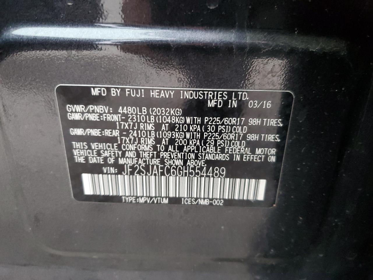 2016 Subaru Forester - Image 13