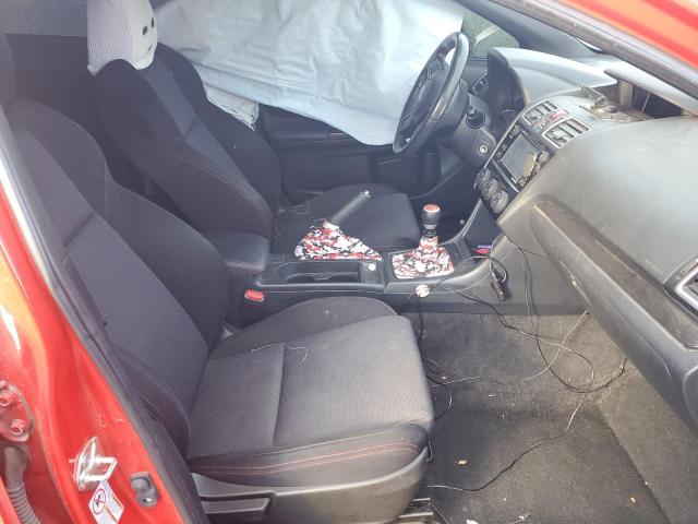  SUBARU WRX 2018 Red