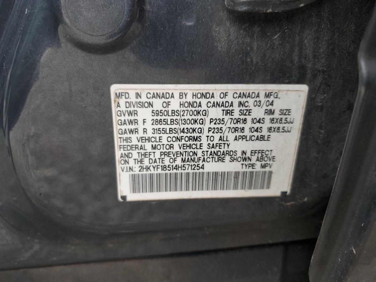 2004 Honda Pilot - Image 13