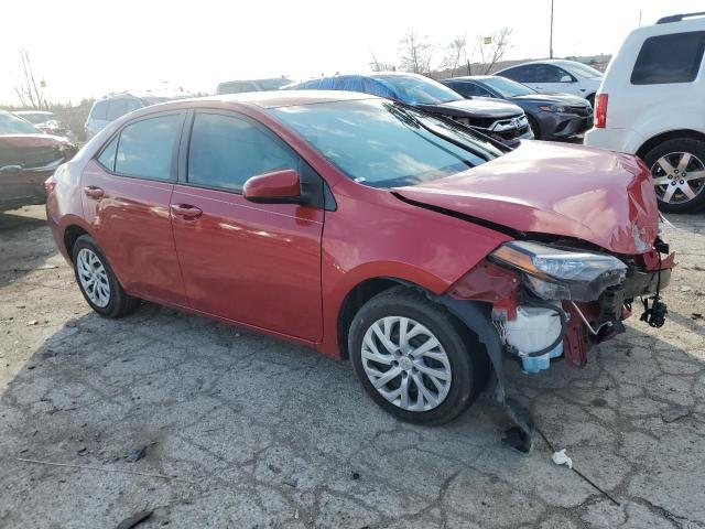  TOYOTA COROLLA 2018 Czerwony