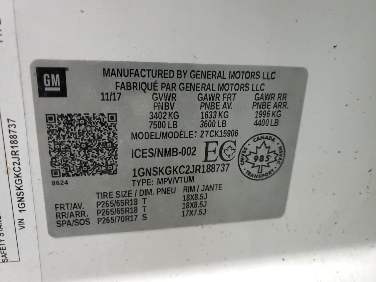 2018 Chevrolet Suburban - Image 13