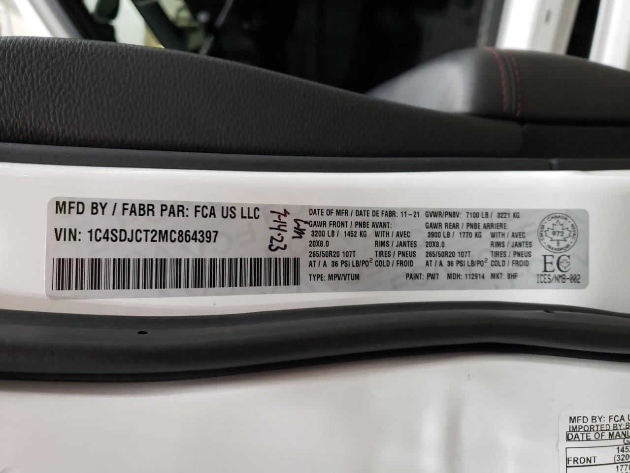 2021 Dodge Durango - Image 15