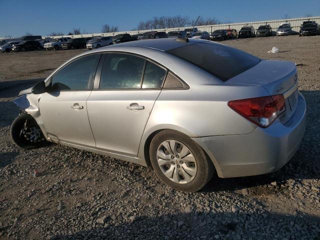 Sedans CHEVROLET CRUZE 2016 Srebrny