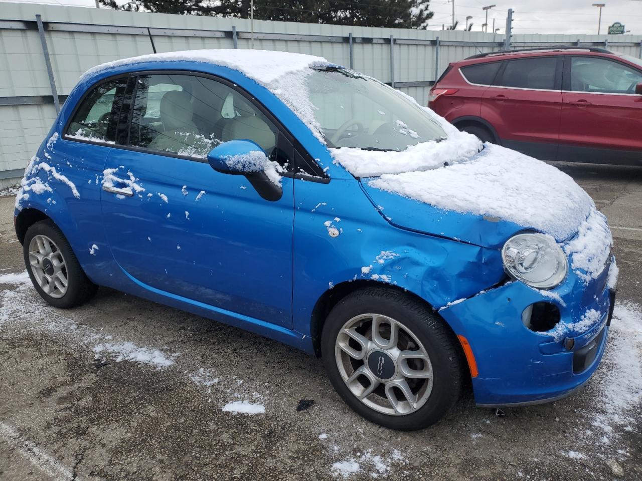 VIN 3C3CFFAR1FT613482 2015 FIAT 500 no.4