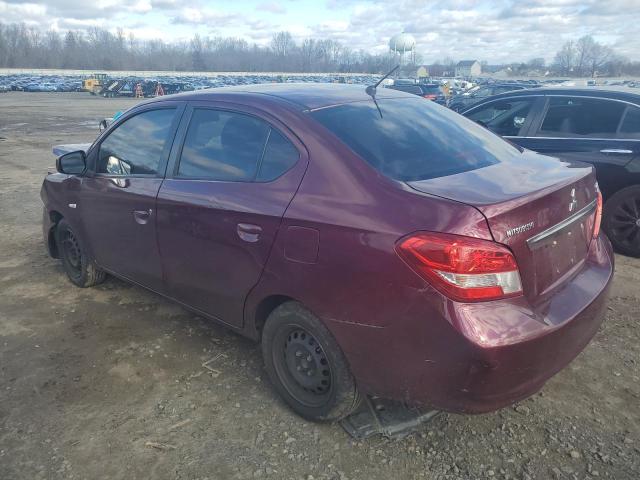  MITSUBISHI MIRAGE 2018 Burgundy