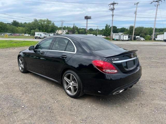 Sedans MERCEDES-BENZ C-CLASS 2015 Black