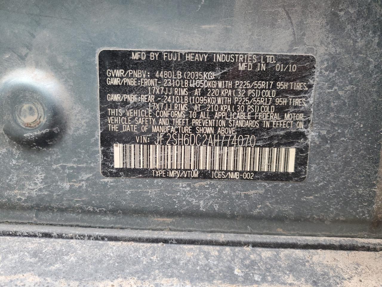 2010 Subaru Forester - Image 13