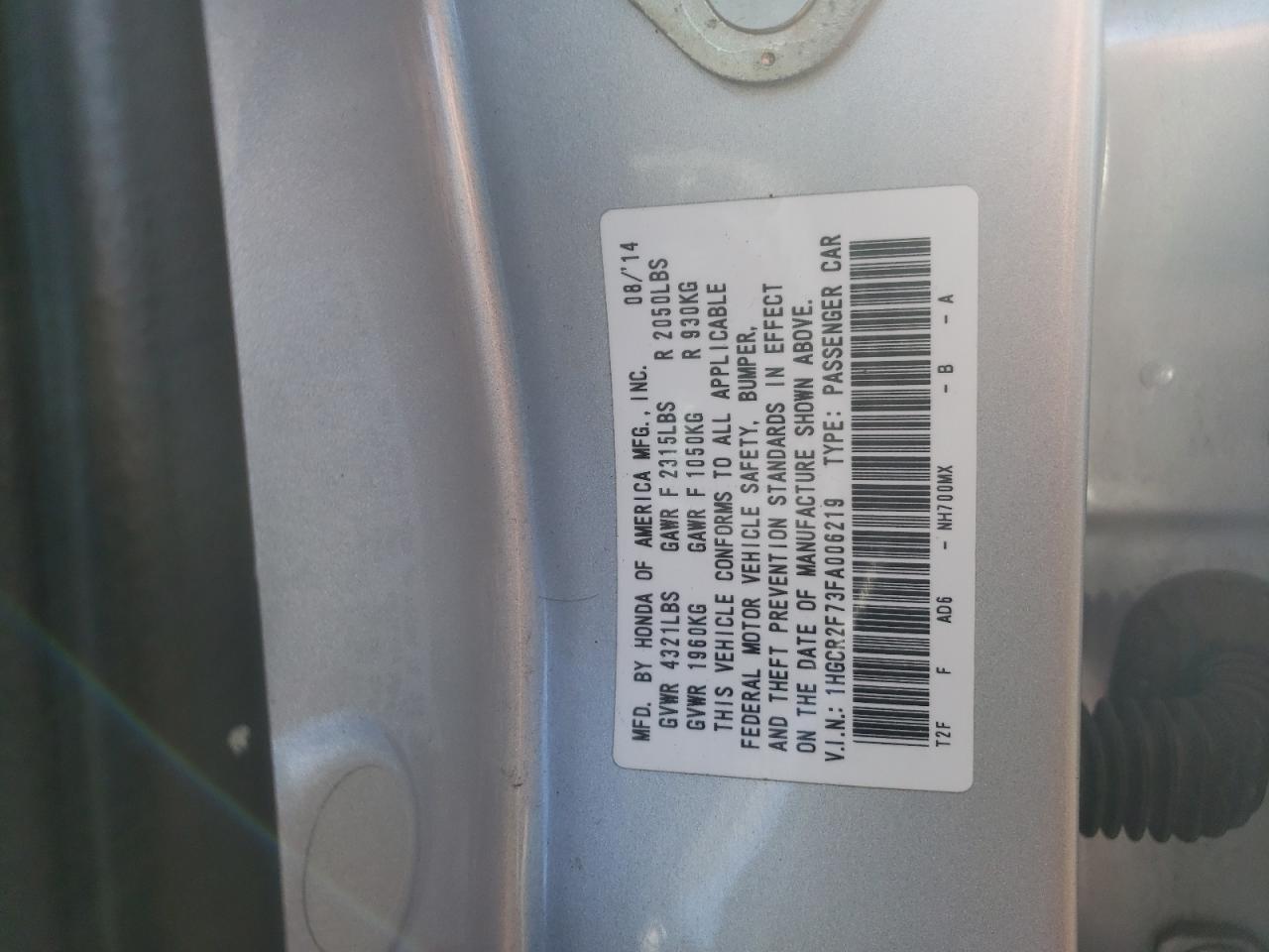 2015 Honda Accord - Image 12