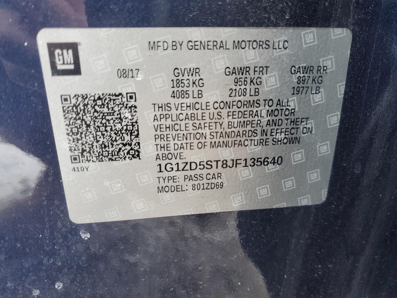 2018 Chevrolet Malibu - Image 14