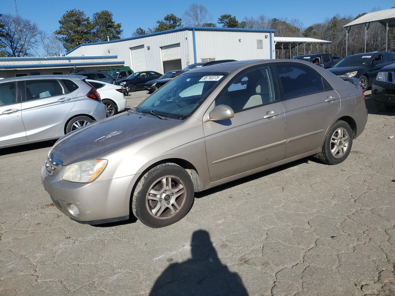 2005 Kia Spectra Lx للبيع في Austell، GA - Front End