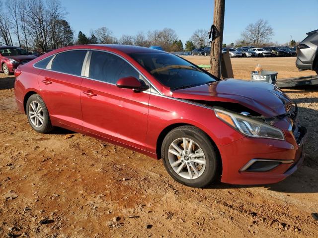  HYUNDAI SONATA 2016 Czerwony