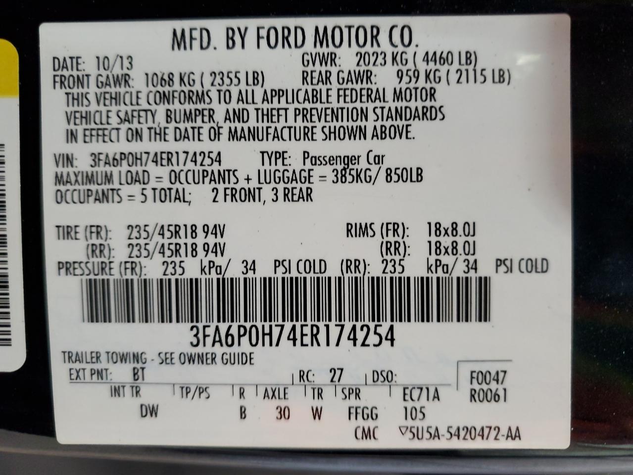 2014 Ford Fusion - Image 12