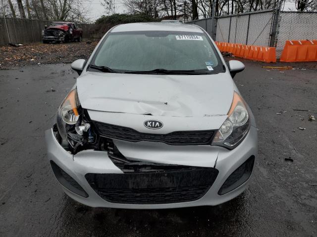  KIA RIO 2012 Серебристый