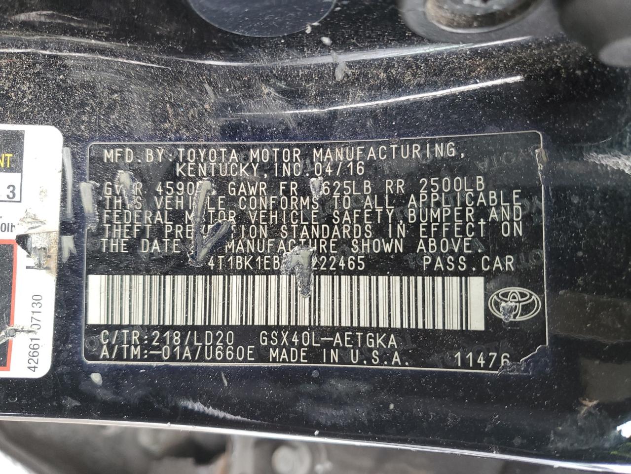2016 Toyota Avalon - Image 12