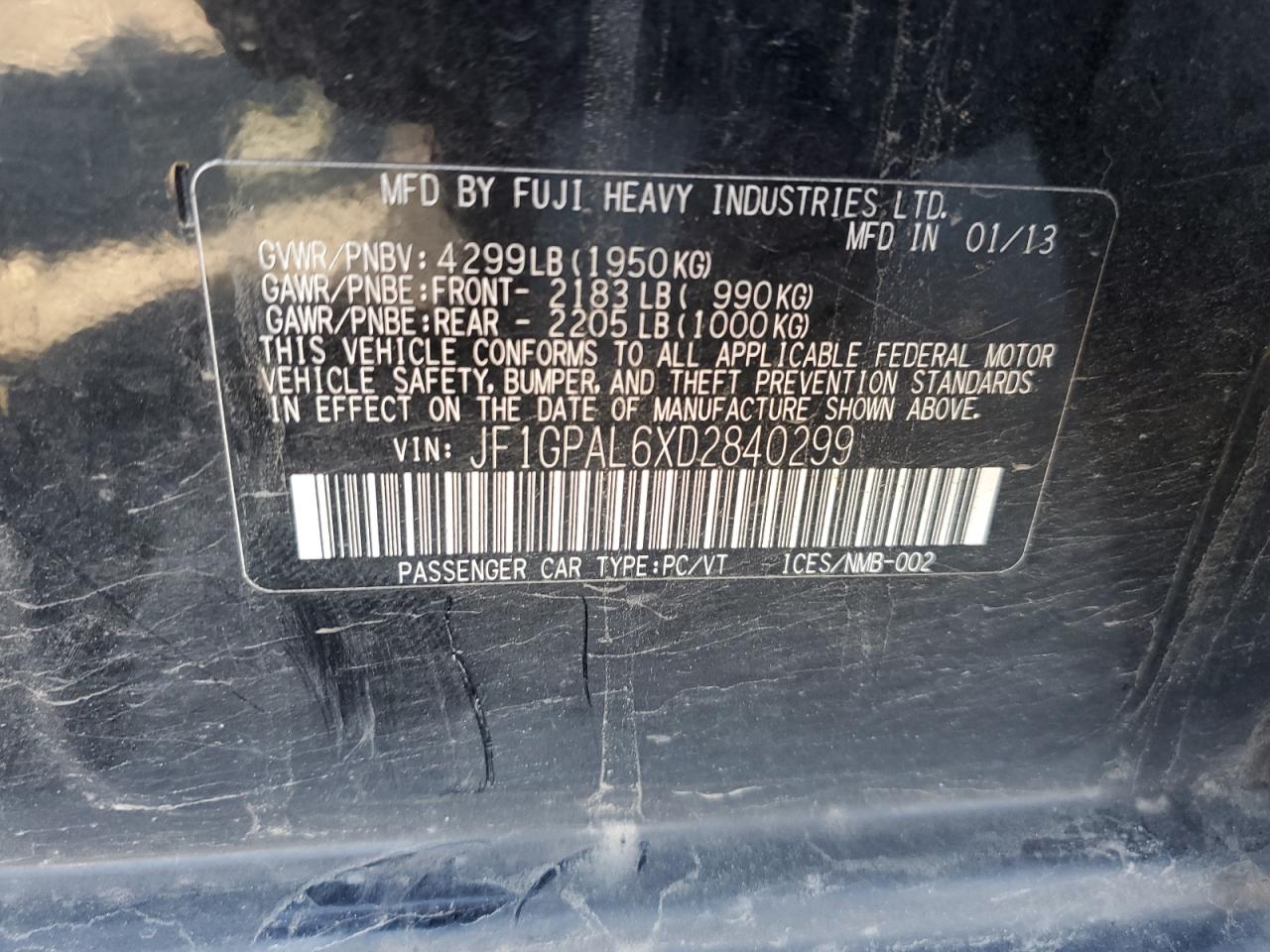 2013 Subaru Impreza - Image 12