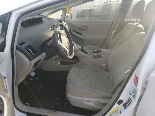  TOYOTA PRIUS 2012 Белый