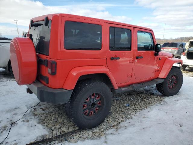  JEEP WRANGLER 2013 Червоний