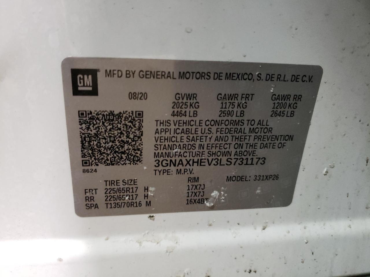 2020 Chevrolet Equinox - Image 15