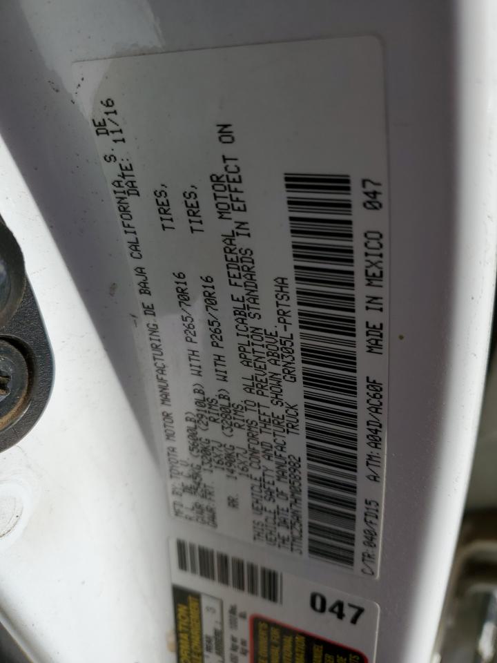 2017 Toyota Tacoma Double Cab VIN: 3TMCZ5AN7HM058982 Lot: 87739445