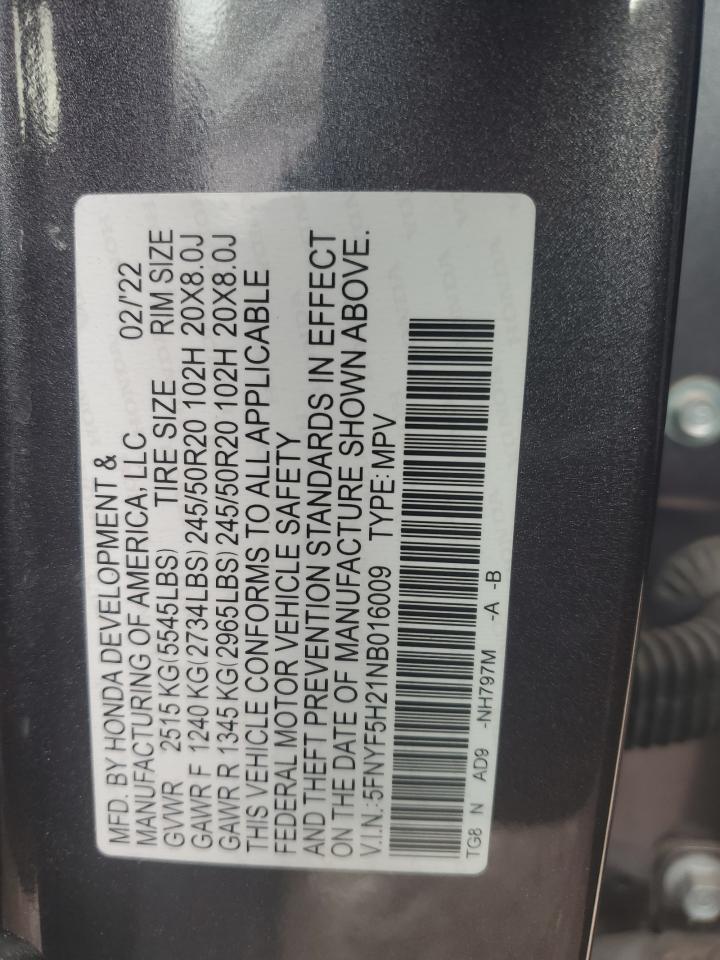 2022 Honda Pilot - Image 14