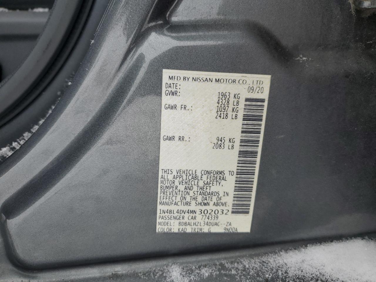 2021 Nissan Altima - Image 15