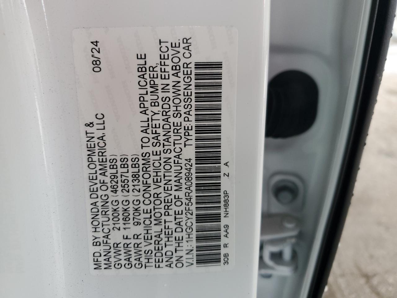 2024 Honda Accord - Image 14