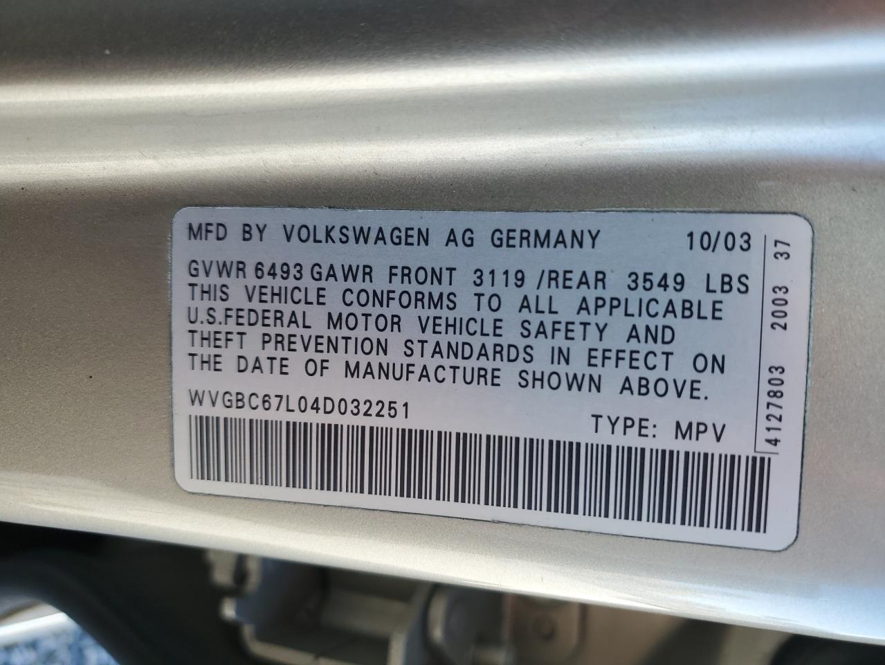 2004 Volkswagen Touareg - Image 15