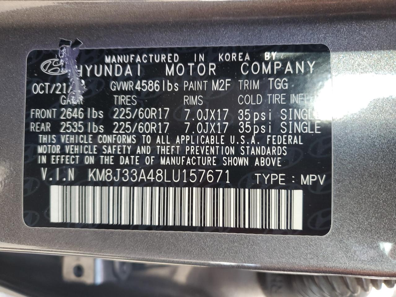 2020 Hyundai Tucson - Image 13