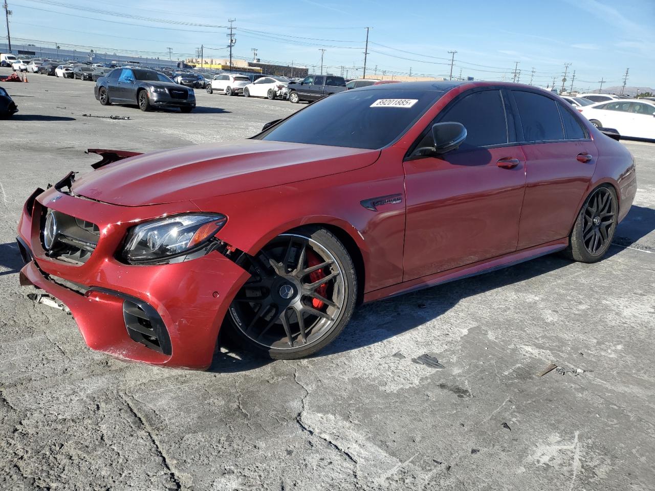 2020 Mercedes-Benz E 63 Amg-S 4Matic на продаже в Sun Valley, CA - All Over