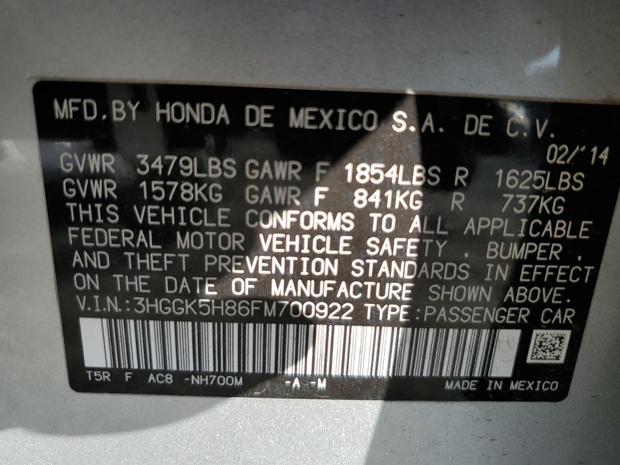 2015 Honda Fit - Image 13