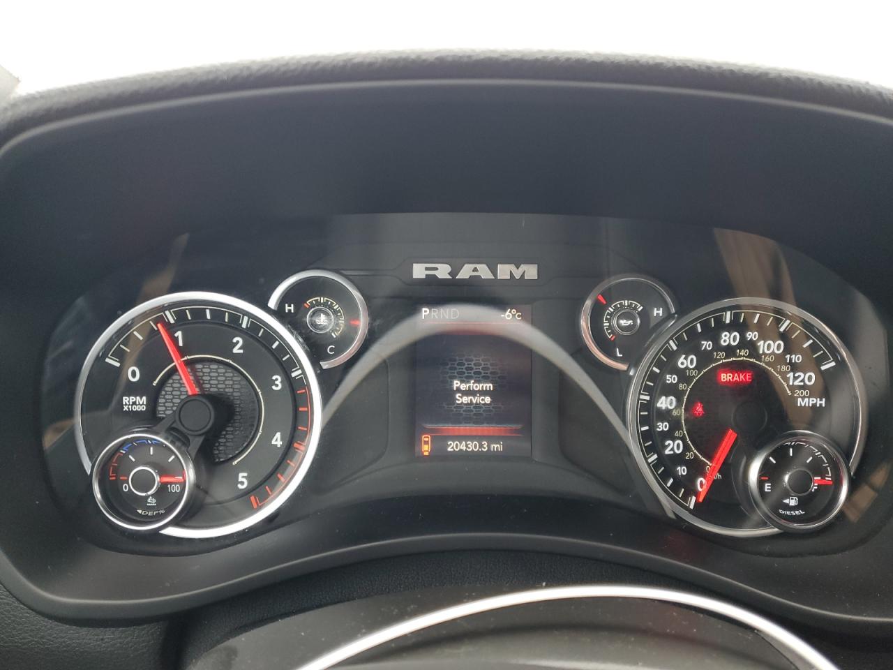 2024 Ram 2500 Tradesman VIN: 3C6UR5CL1RG221519 Lot: 87025154