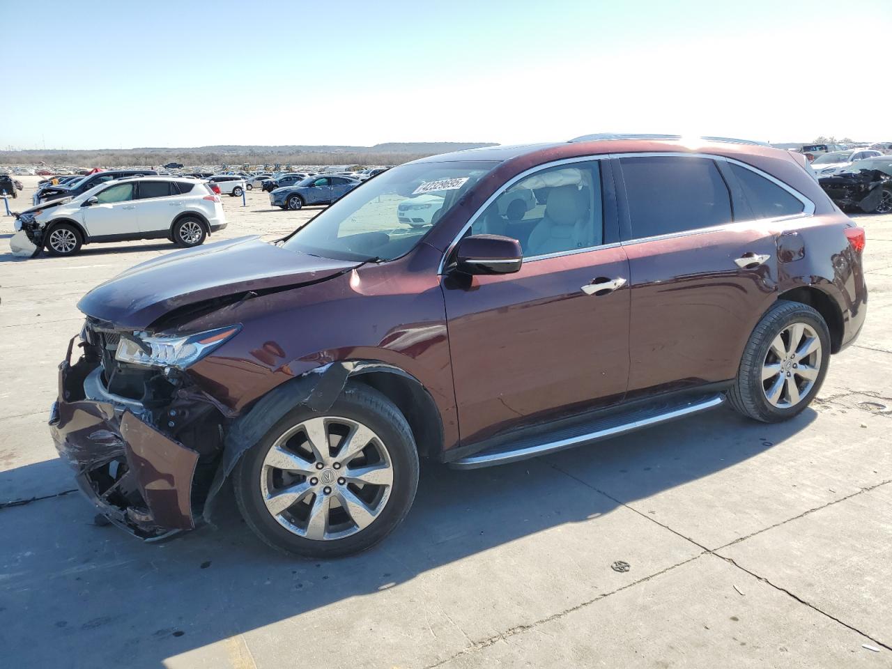2014 Acura Mdx Advance for Sale in Grand Prairie, TX - Front End