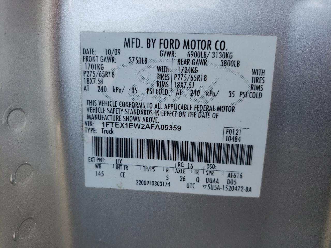 2010 Ford F-150 - Image 12