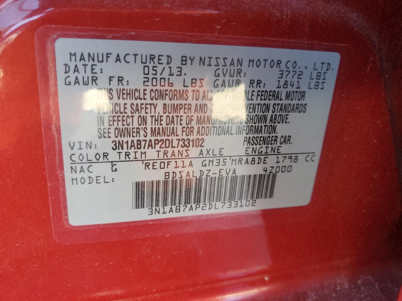 2013 Nissan Sentra - Image 14