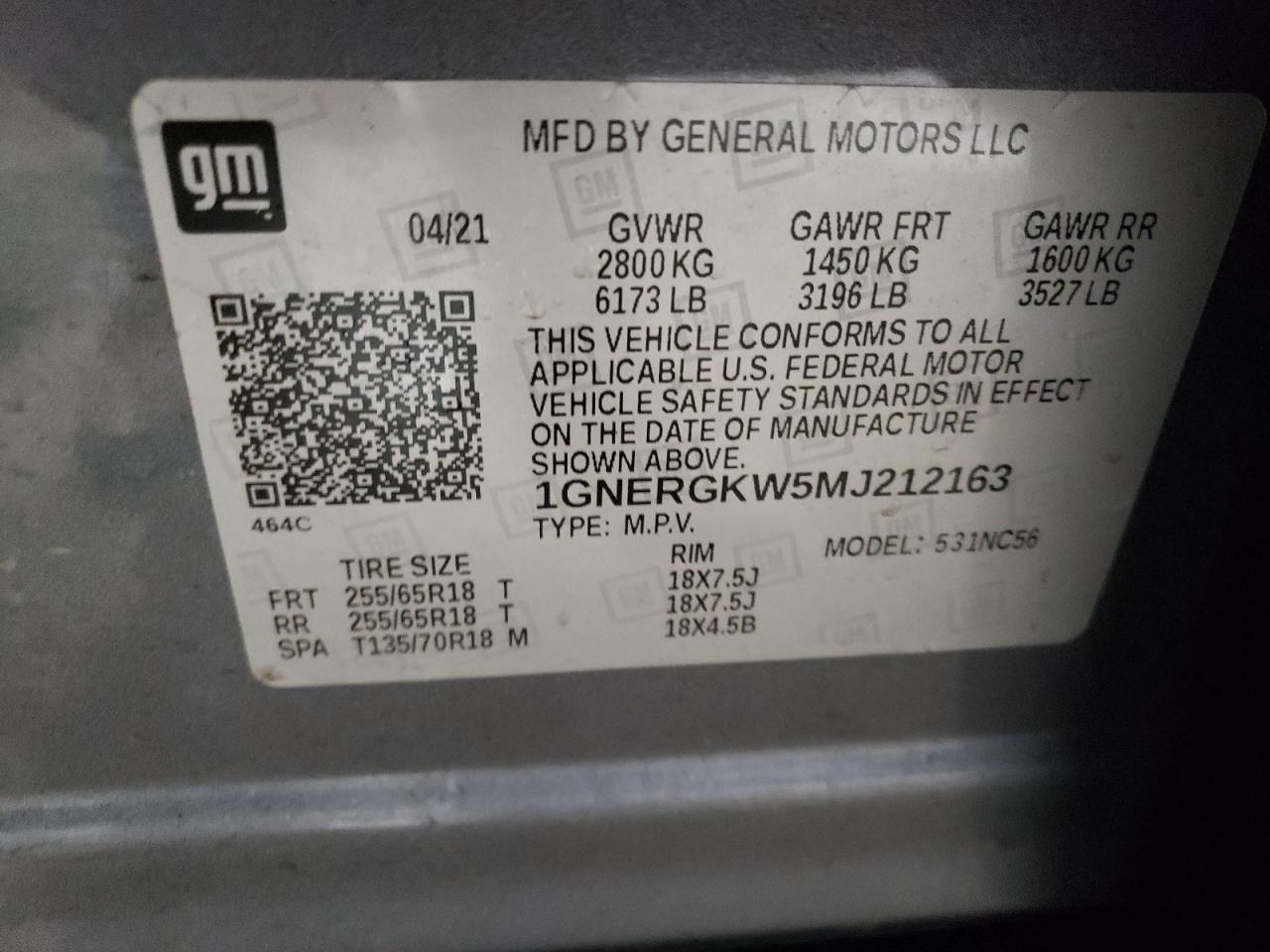2021 Chevrolet Traverse - Image 15
