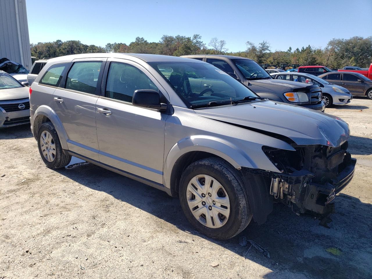 VIN 3C4PDCAB6FT720340 2015 DODGE JOURNEY no.4