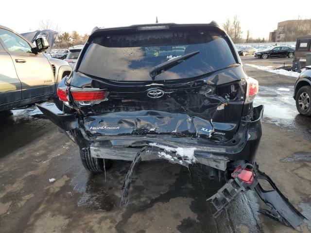  TOYOTA HIGHLANDER 2015 Чорний