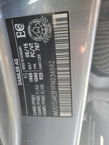 2015 MERCEDES-BENZ CLA 250