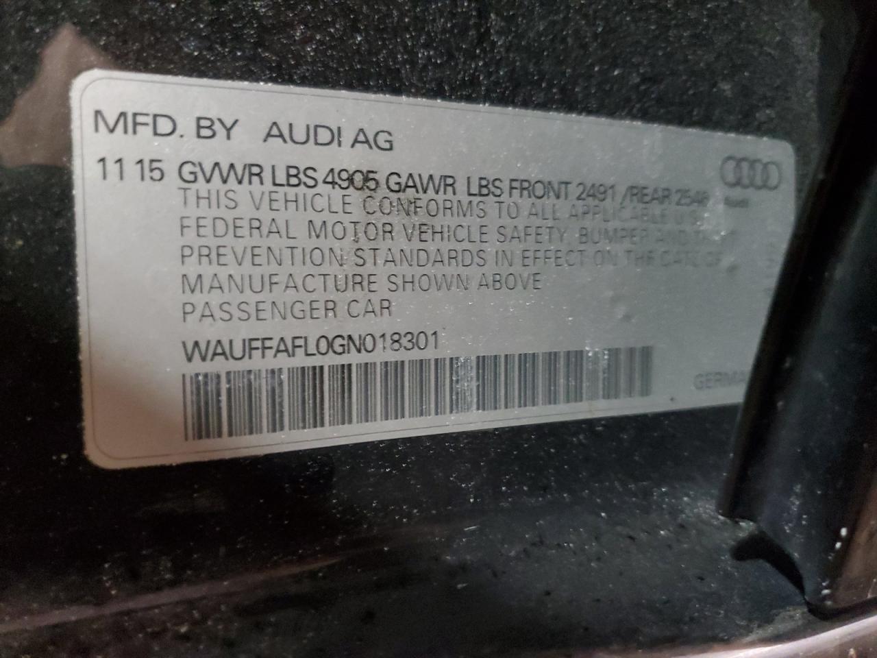 2016 Audi A4 - Image 15