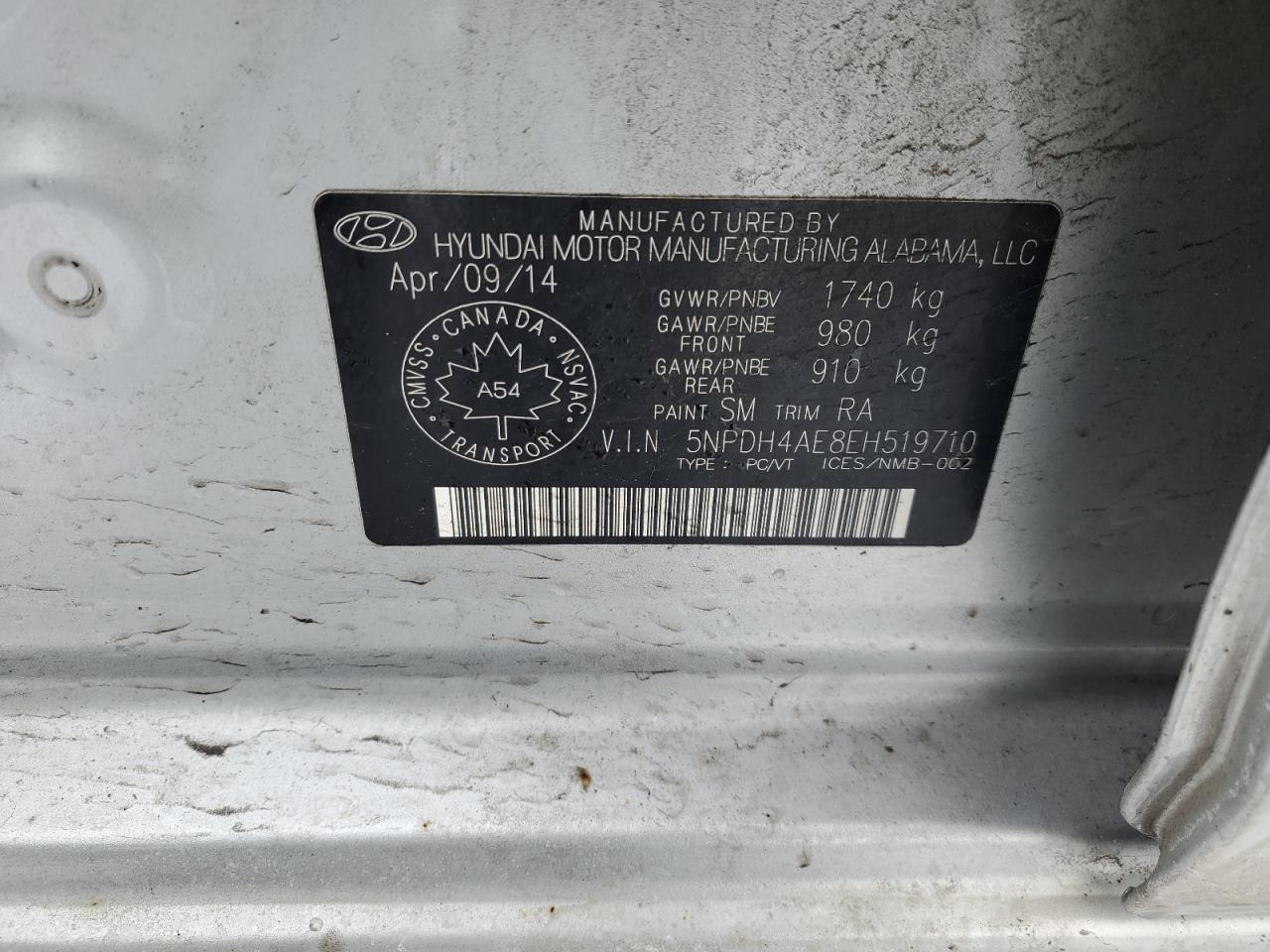 2014 Hyundai Elantra - Image 12