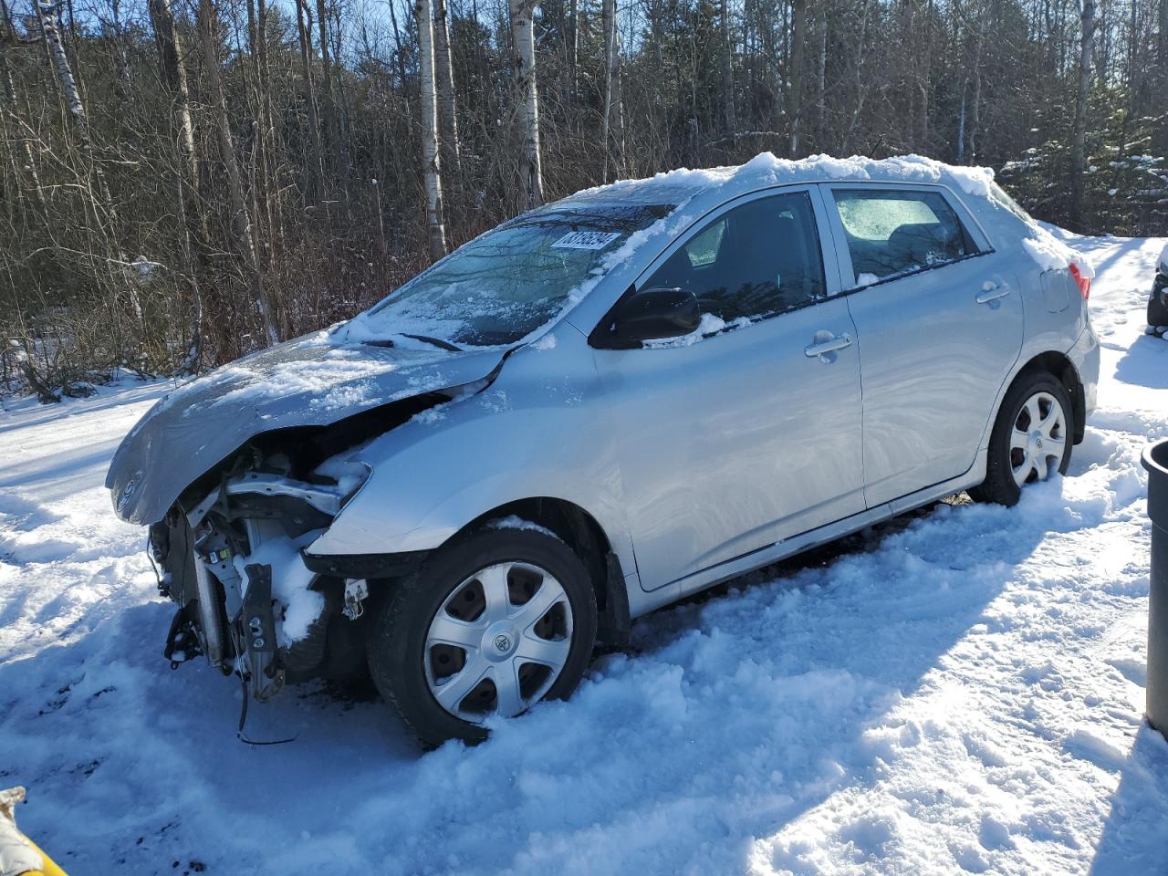 2009 Toyota Corolla Matrix продається в Cookstown, ON - Frame Damage