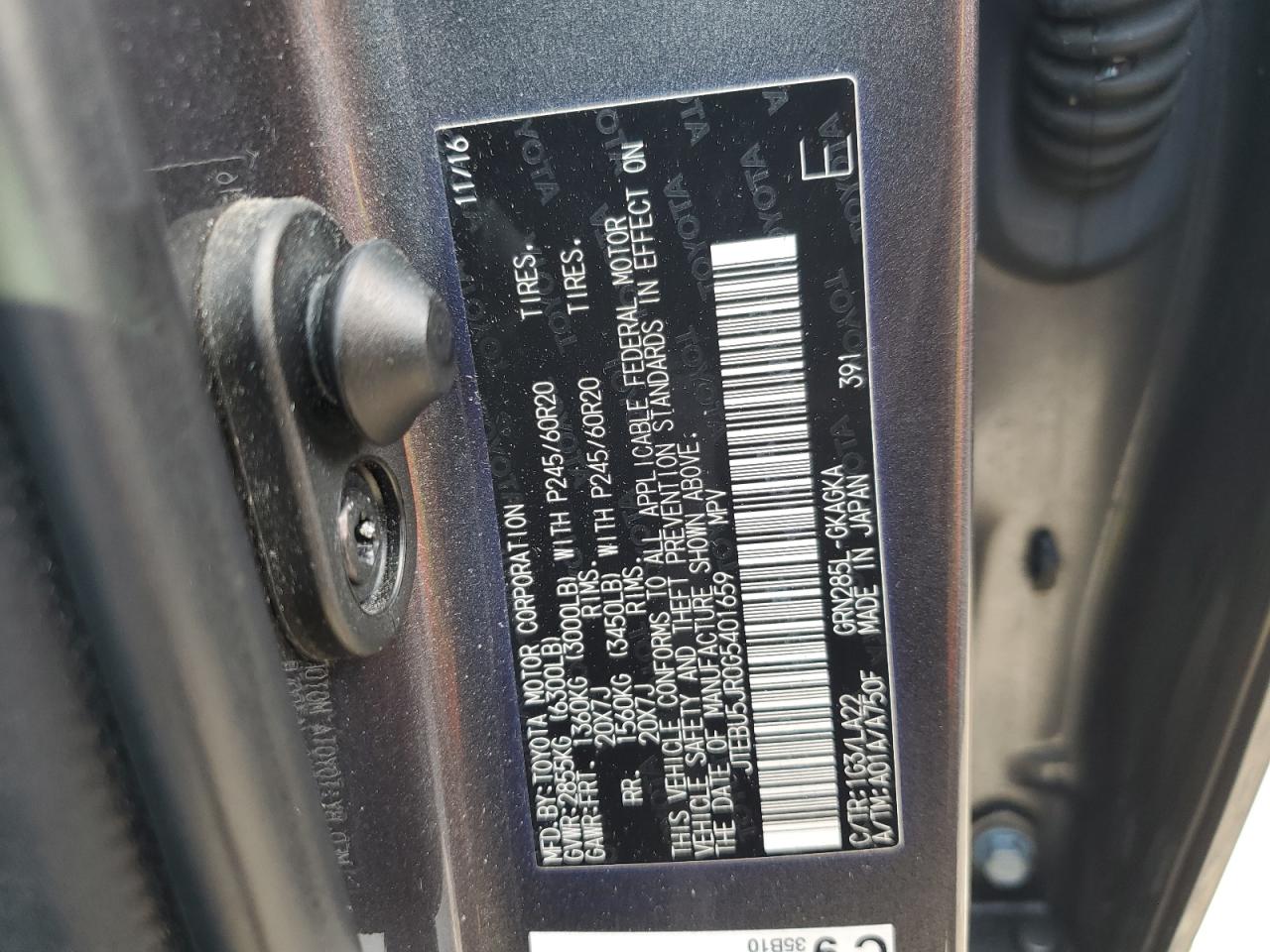 2016 Toyota 4Runner - Image 13