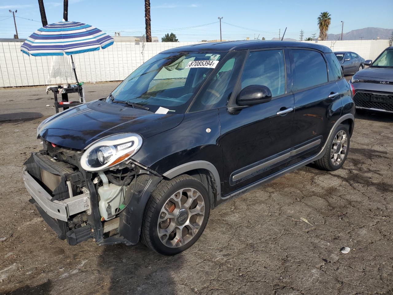 2014 Fiat 500L Trekking de vânzare în Van Nuys, CA - Front End