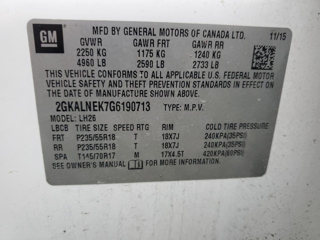 2016 GMC Terrain - Image 14