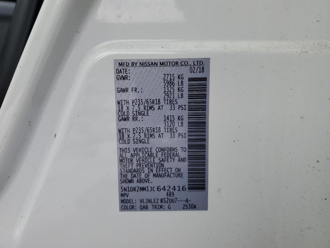 2018 Nissan Pathfinder - Image 13