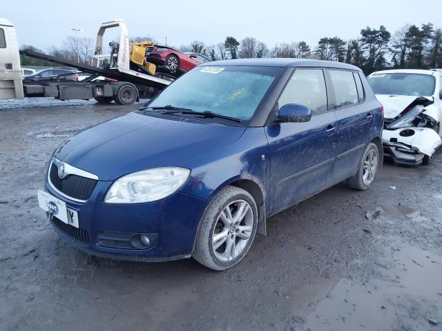 2008 SKODA FABIA 3 TD for sale at Copart WOLVERHAMPTON