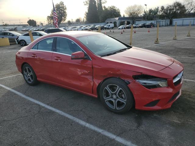  MERCEDES-BENZ CLA-CLASS 2014 Красный