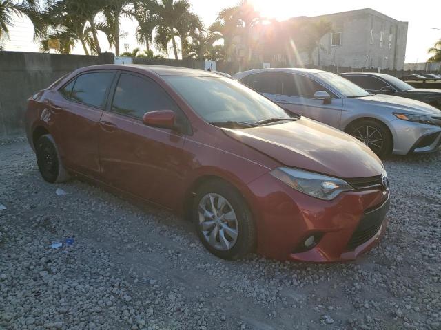  TOYOTA COROLLA 2014 Burgundy