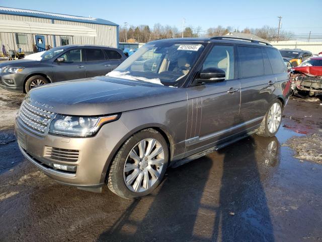 2015 Land Rover Range Rover Supercharged en Venta en Pennsburg, PA - Mechanical